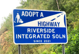 Adopt a Highway Sign for RIS